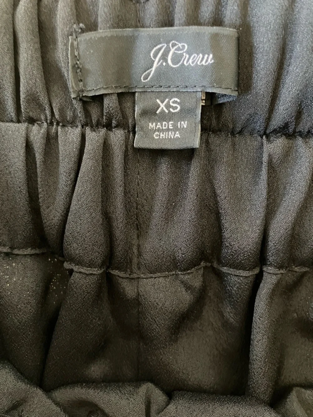 J. Crew sits waist